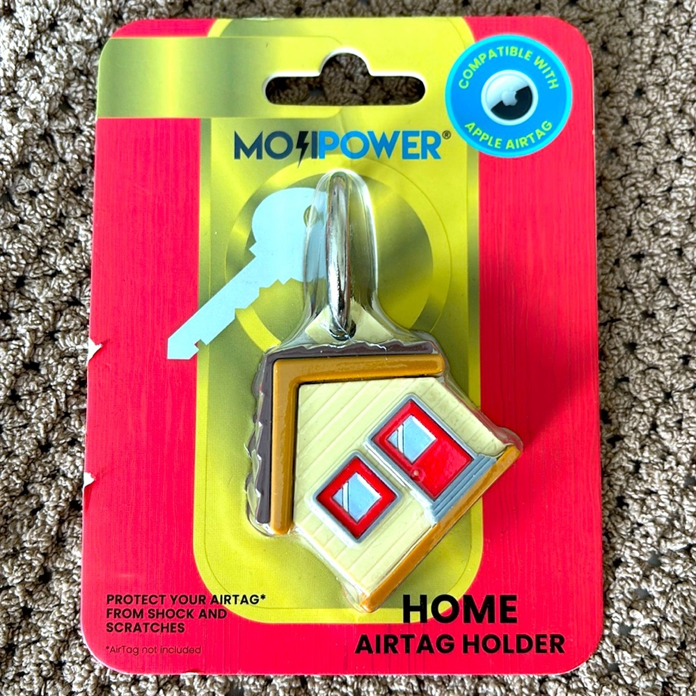 NWT MOJIPOWER house AirTag Holder
